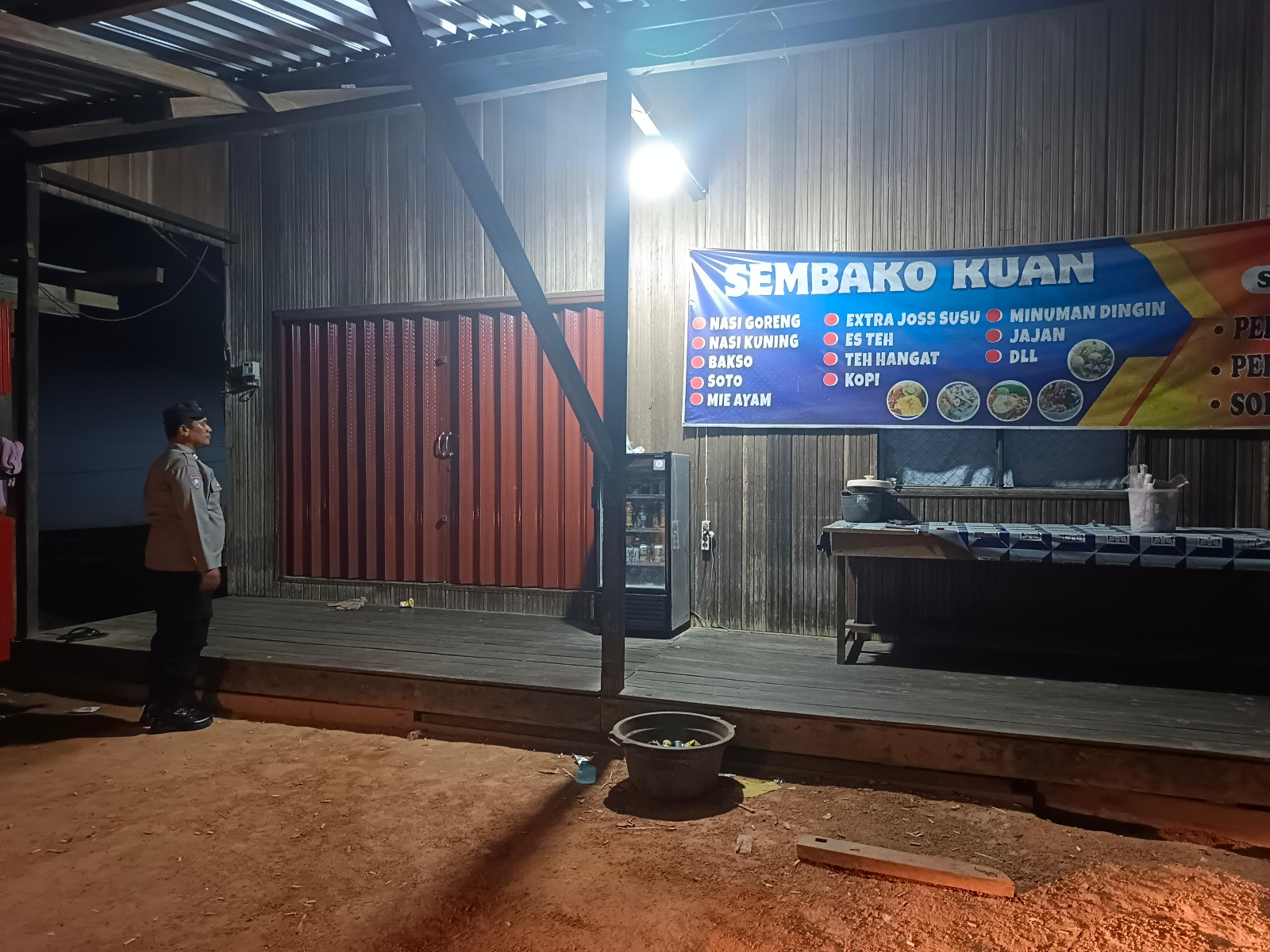 Piket Polsek Patroli kepertokoan diwilkum Polsek Delang