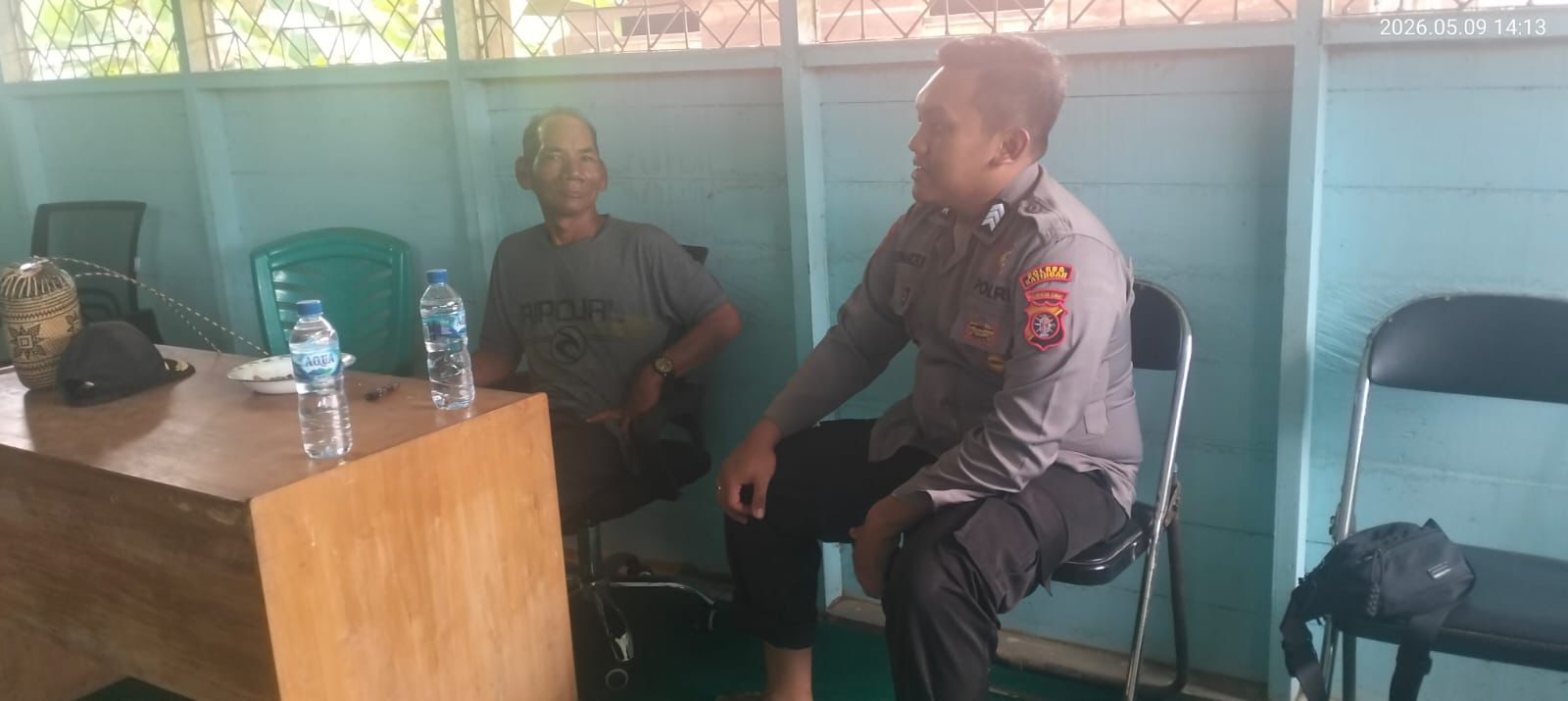 Polsek Katingan Tengah Sambang Kamtibmas