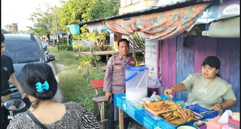 Perkuat Kamtibmas, Polsek Katingan Tengah Sambangi Warga