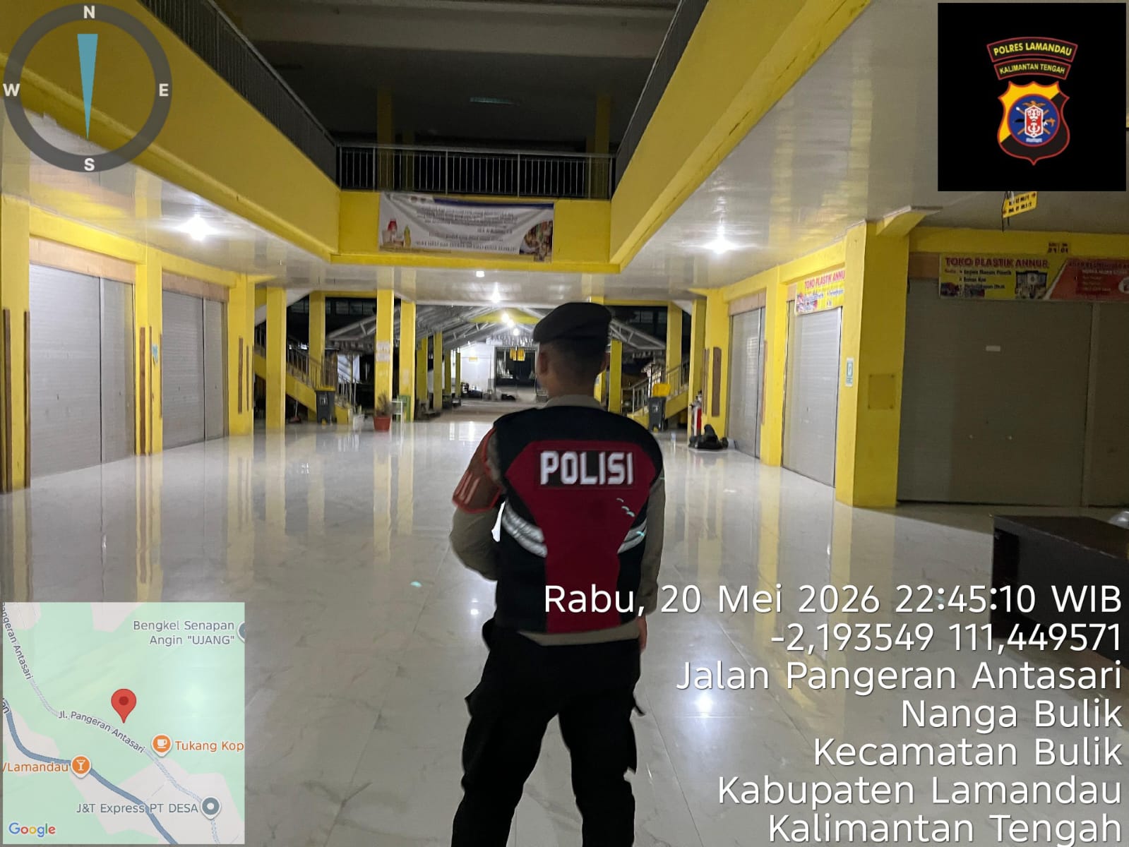Sat Samapta Laksanakan Sambang Ke Pertokoan