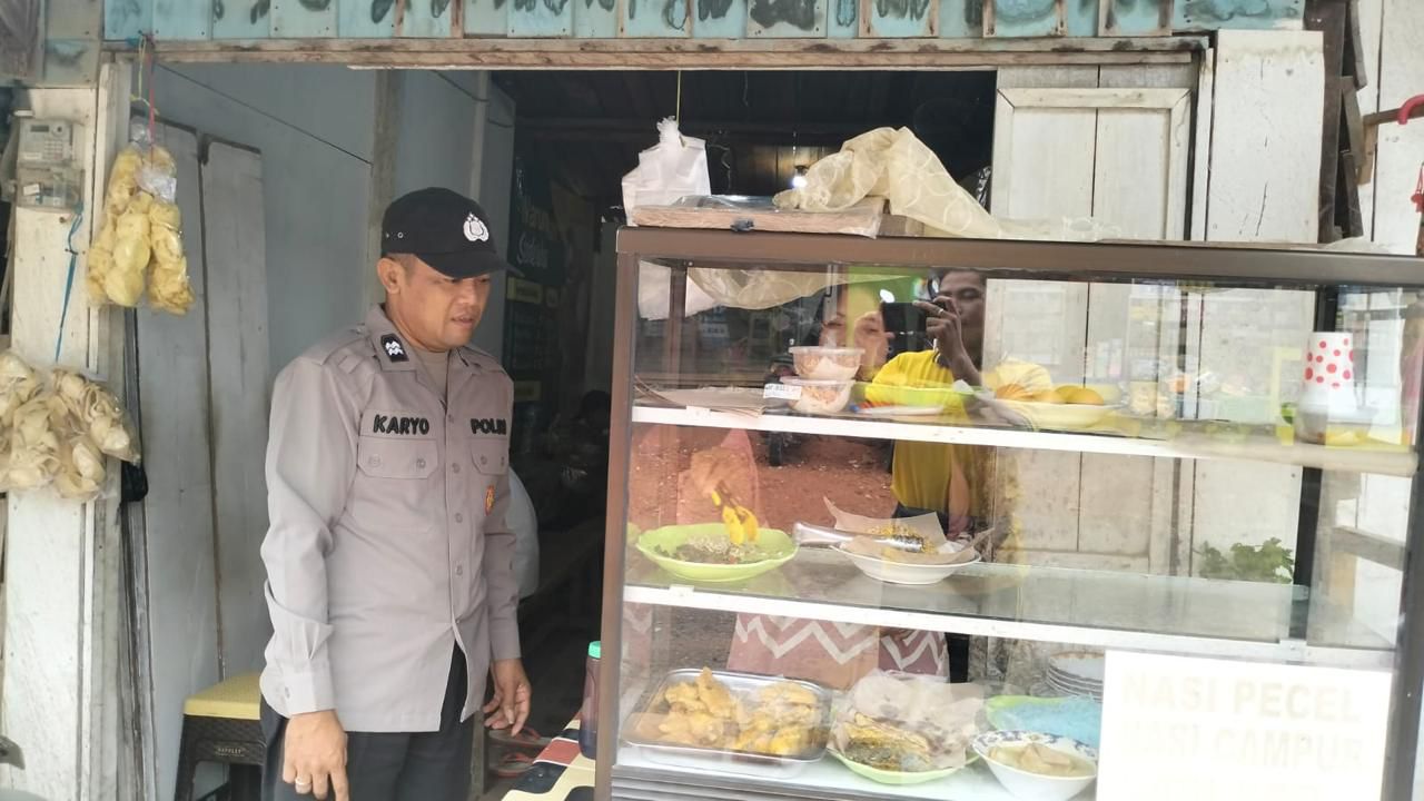 Polsek Katingan Tengah Sambang Kamtibmas