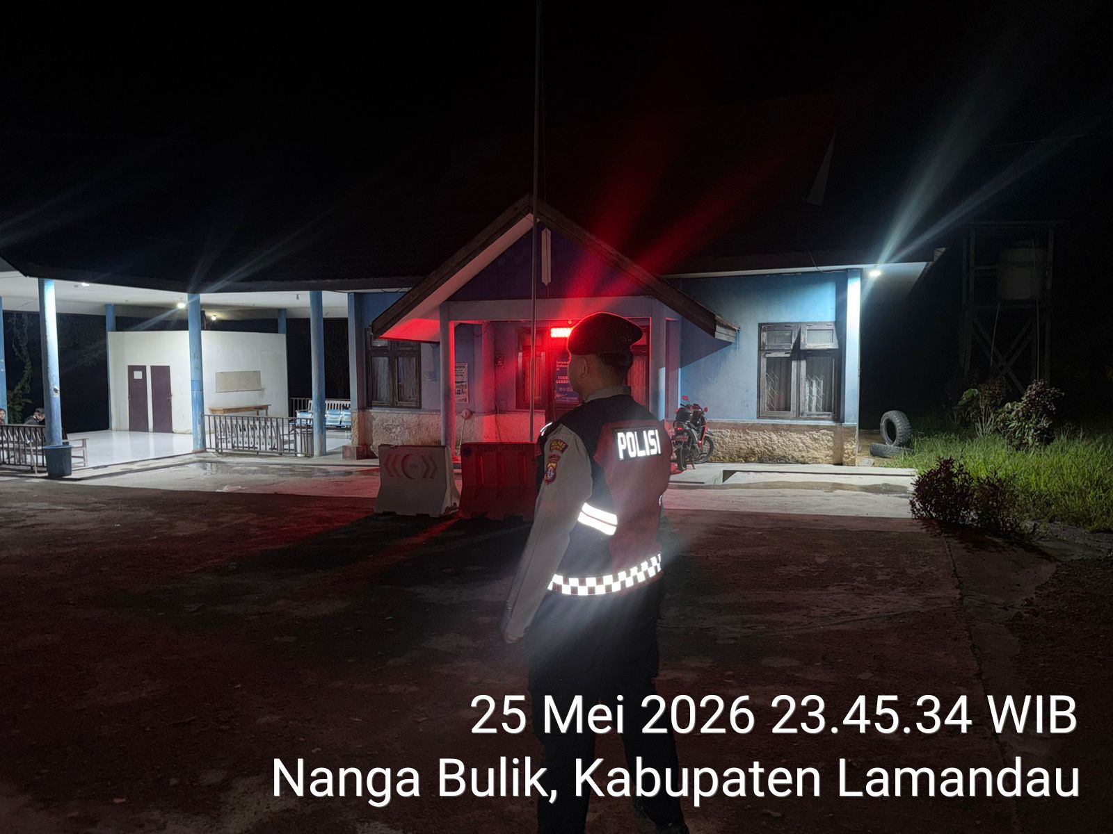 Satsamapta Polres Lamandau lakukan pengecekan sarana terminal demi kenyamanan masyarakat