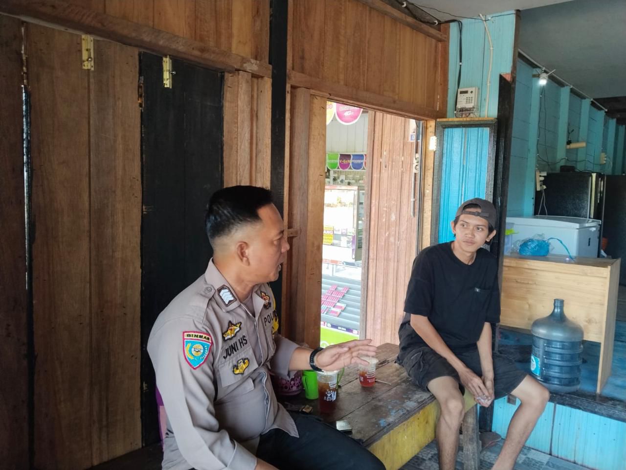 Polsek Katingan Tengah Sambang Kamtibmas