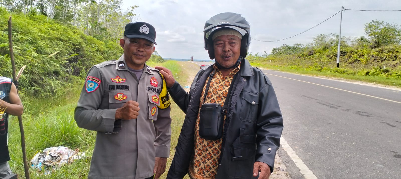Polsek Katingan Tengah Sambang Kamtibmas