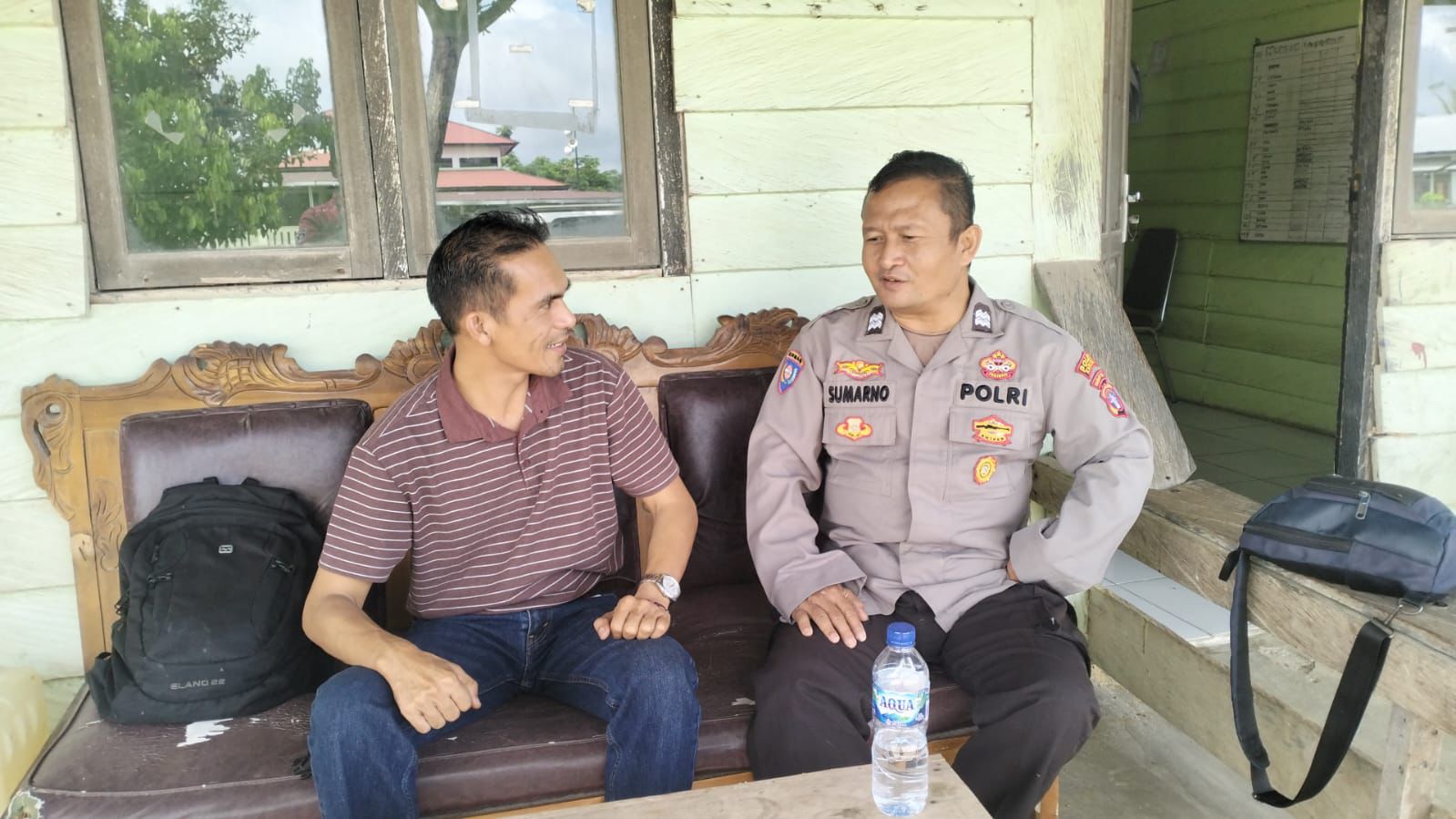 Polsek Katingan Tengah Sambang Kamtibmas
