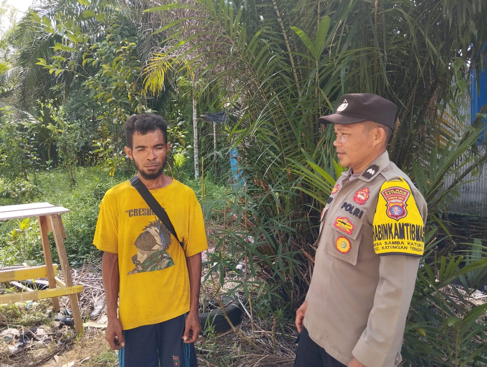 Polsek Katingan Tengah Imbau Masyarakat Tolak dan Laporkan Aksi Premanisme Berkedok Ormas