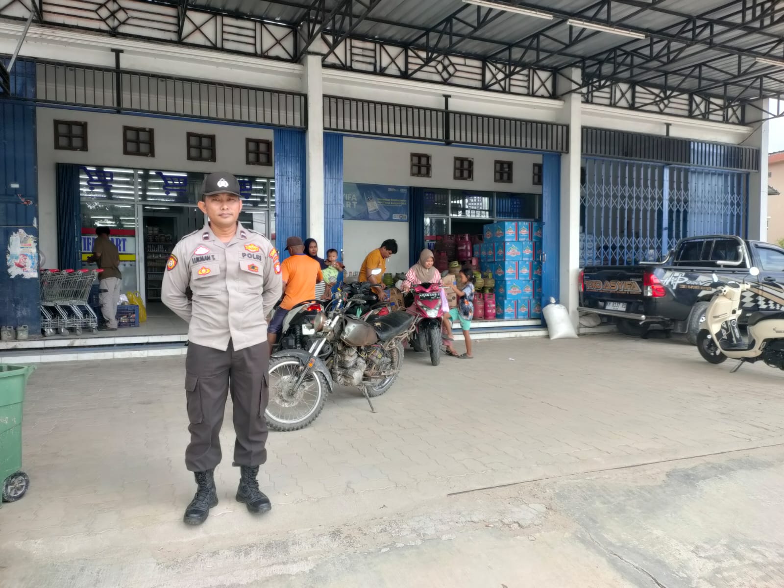 Polsek Sematu jaya Polres Lamandau terus melakukan upaya dalam menjaga keamanan dan ketertiban masyarakat (Kamtibmas) di wilayah hukumnya