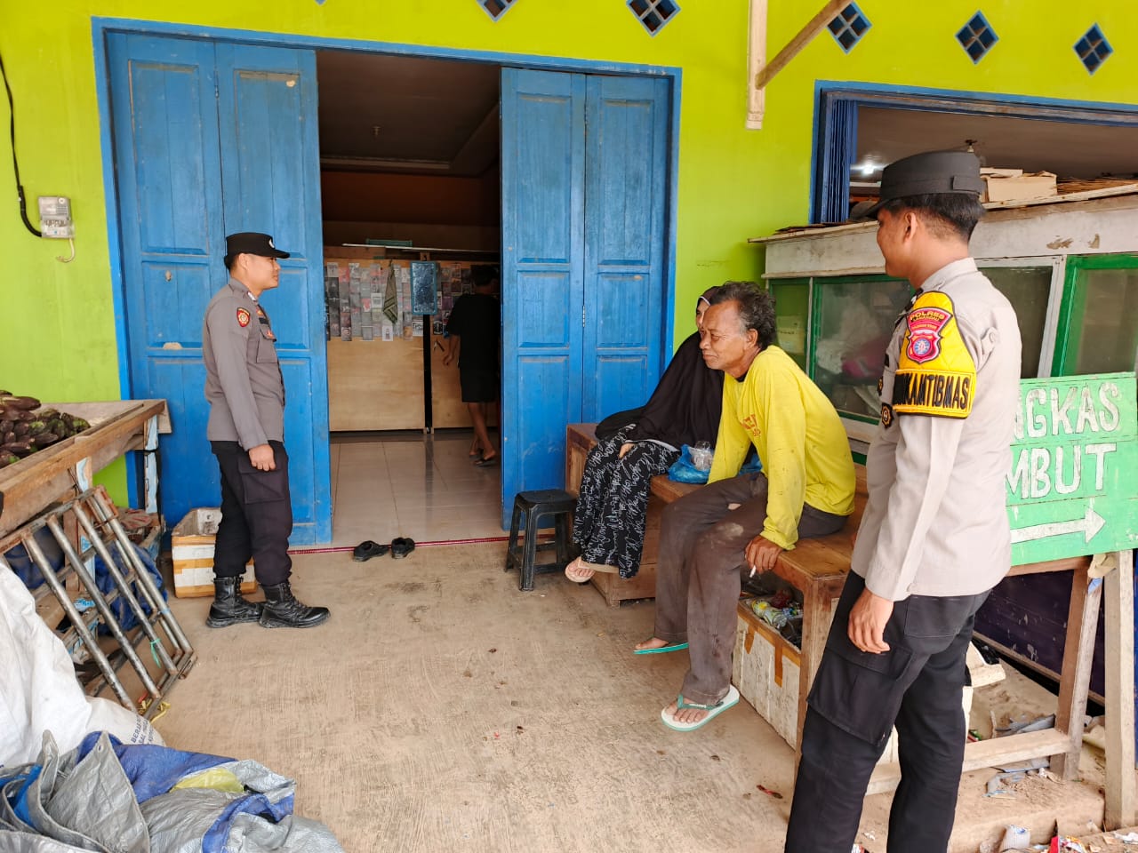 Sambangi Warga, Polsek Lamandau Jemput Informasi Kamtibmas dari Masyarakat