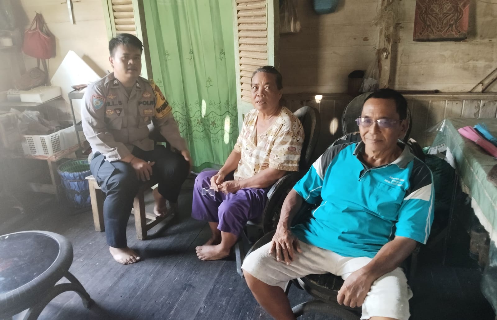 Polsek Katingan Tengah Sambang Kamtibmas