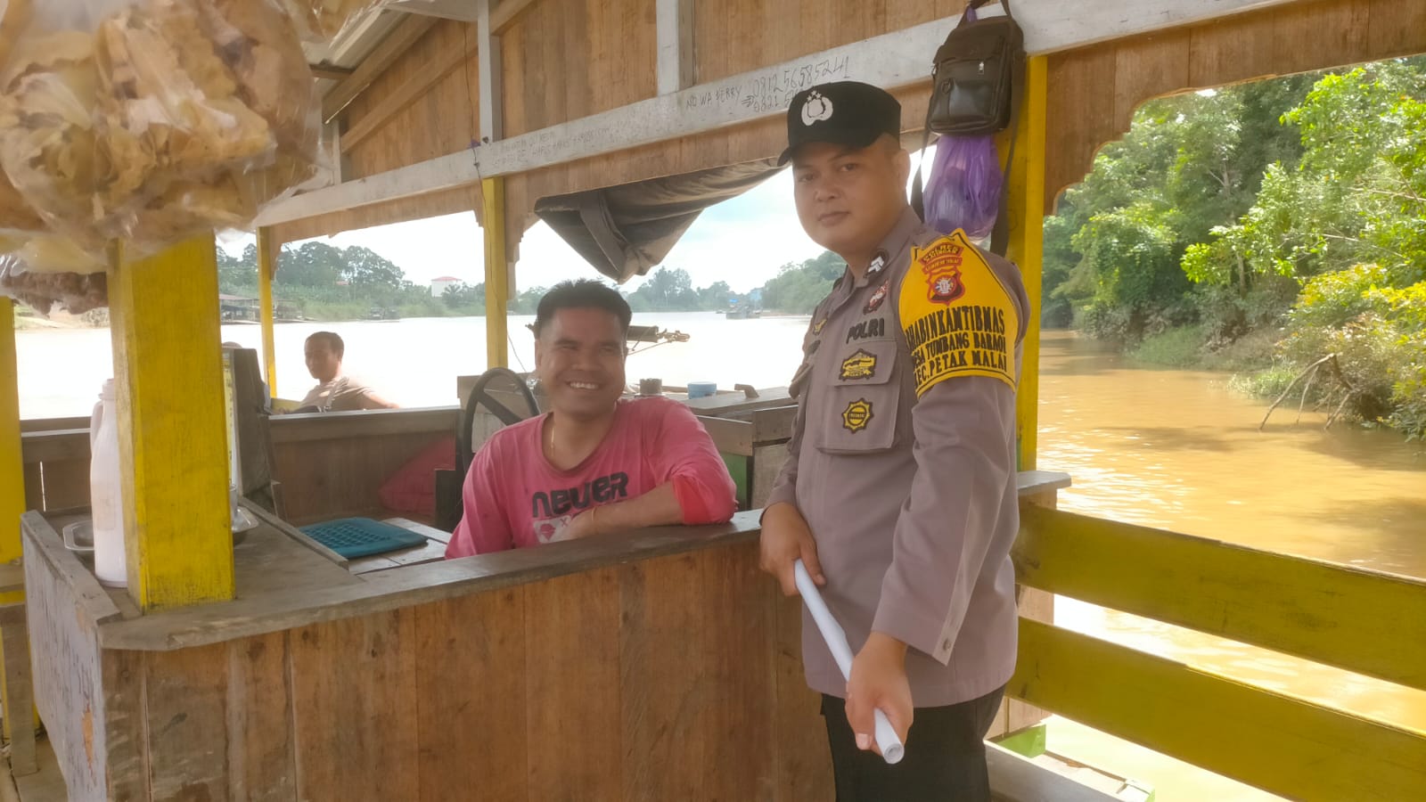 Lewat Sambang Bhabinkamtibmas Ajak Warga Wujudkan Kamtibmas Kondusif