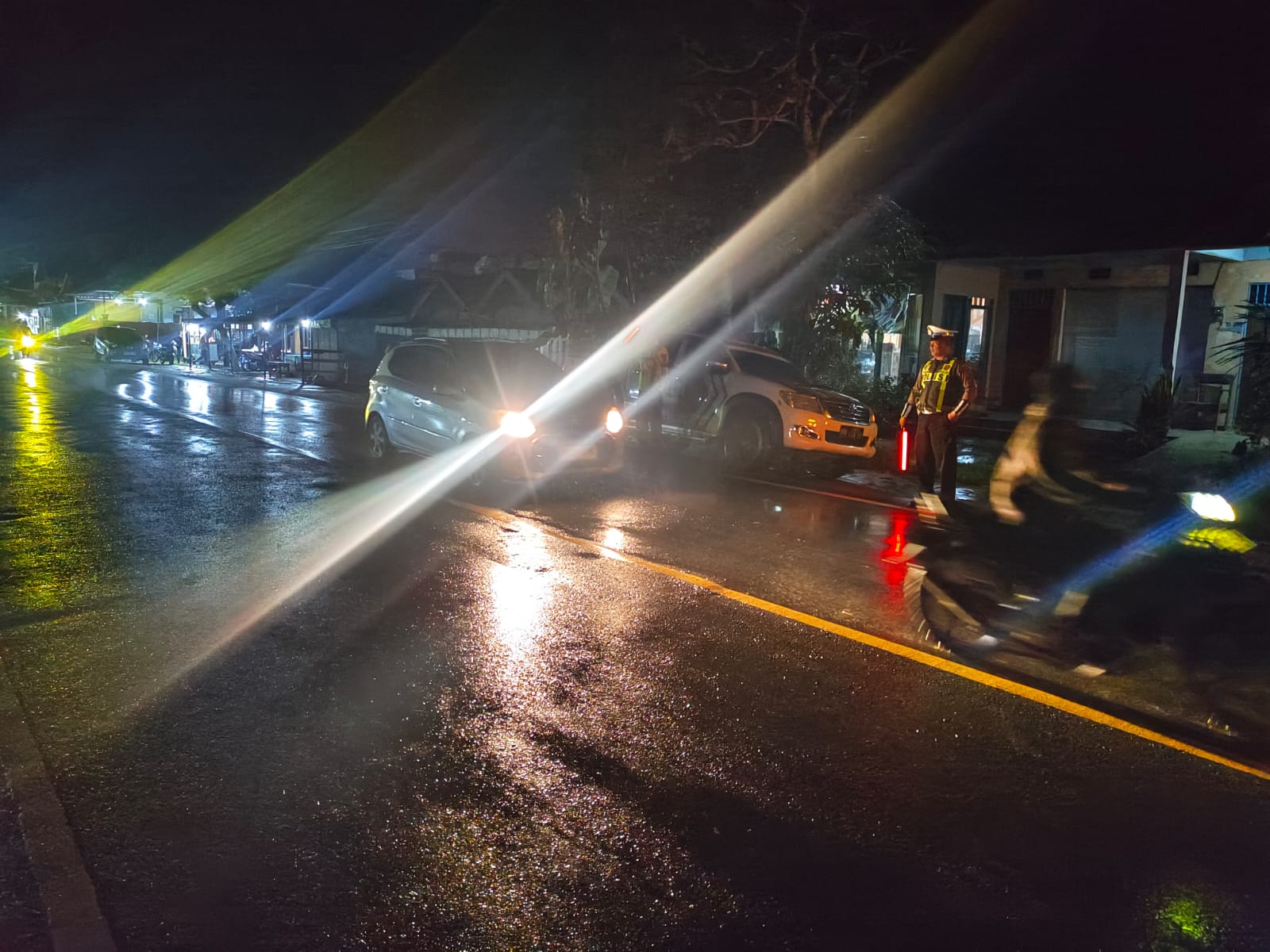 Antisipasi Laka Lantas, Satlantas Polres Katingan laksanakan patroli ke titik-titik lokasi rawan laka lantas.