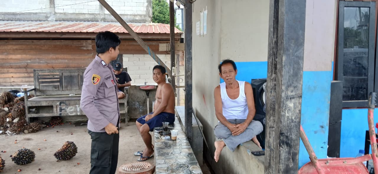 Patroli Humanis, Polsek Lamandau Perkuat Kedekatan dengan Masyarakat