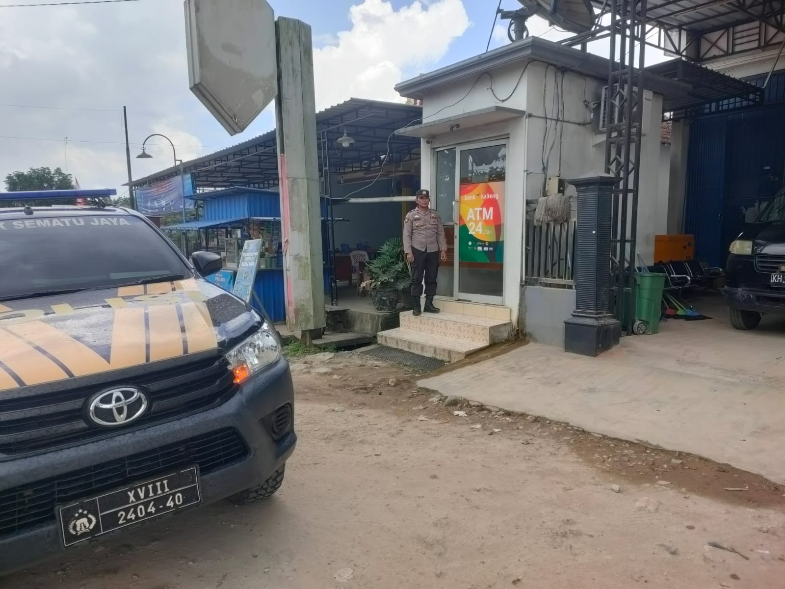 Polda Kalteng, Polres Lamandau, Polsek Sematu Jaya.melaksanakan giat patroli untuk mengantisipasi maraknya aksi tindak kejahatan terutama antisipasi curas, curat dan curanmor (3C)