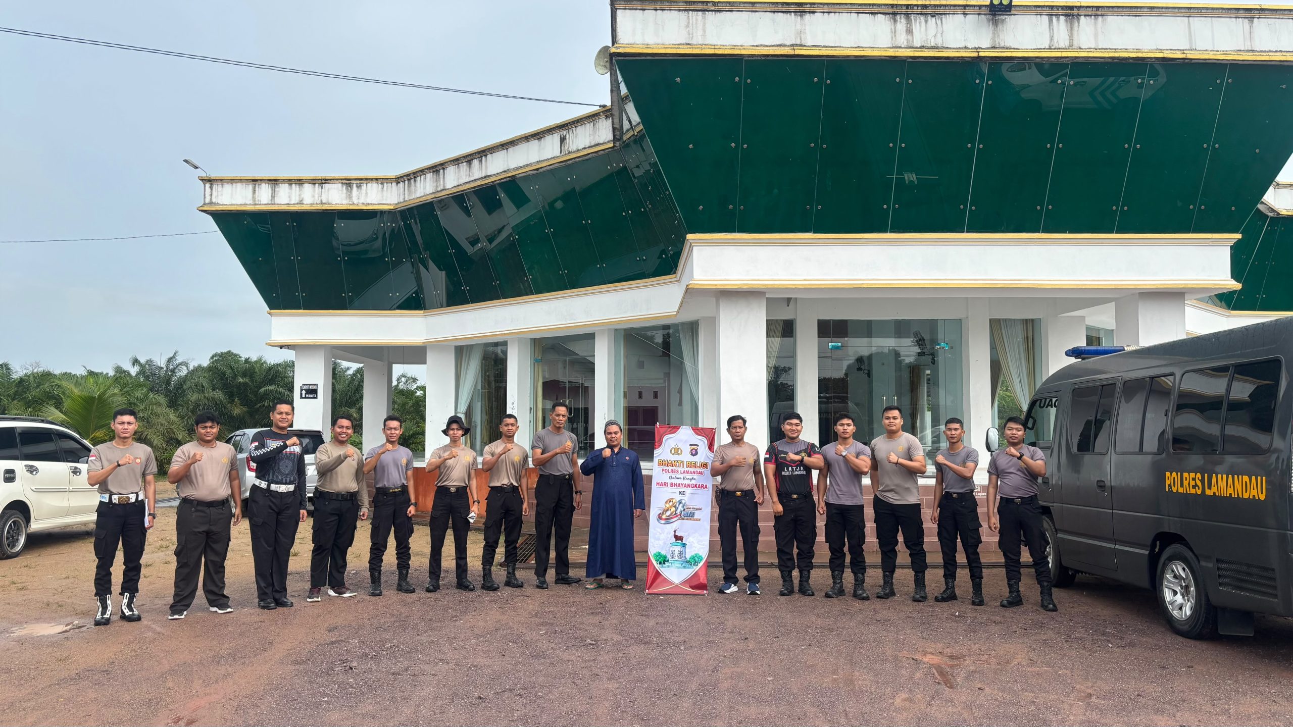 Sambut Hari Bhayangkara ke-80, Polres Lamandau Gelar Bhakti Religi di Tempat Ibadah